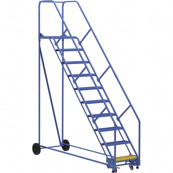 Vestil - 130" High 350 Lb Capacity 10 Step Ladder - Exact Tool & Supply