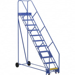 Vestil - 140" High 350 Lb Capacity 11 Step Ladder - Exact Tool & Supply