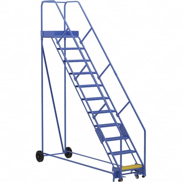 Vestil - 140" High 350 Lb Capacity 11 Step Ladder - Exact Tool & Supply