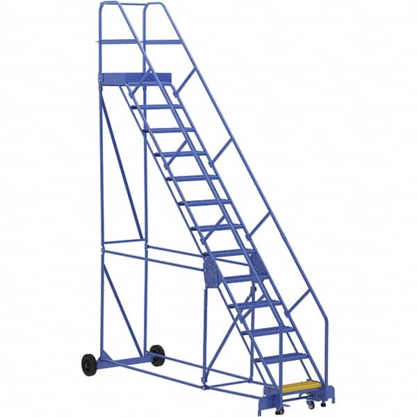 Vestil - 166" High 350 Lb Capacity 13 Step Ladder - Exact Tool & Supply