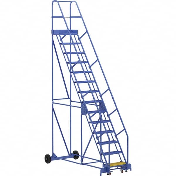 Vestil - 176" High 350 Lb Capacity 14 Step Ladder - Exact Tool & Supply