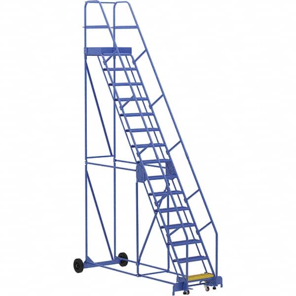 Vestil - 186" High 350 Lb Capacity 15 Step Ladder - Exact Tool & Supply