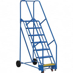 Vestil - 100" High 350 Lb Capacity 7 Step Ladder - Exact Tool & Supply