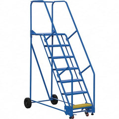 Vestil - 100" High 350 Lb Capacity 7 Step Ladder - Exact Tool & Supply
