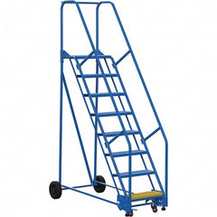 Vestil - 110" High 350 Lb Capacity 8 Step Ladder - Exact Tool & Supply