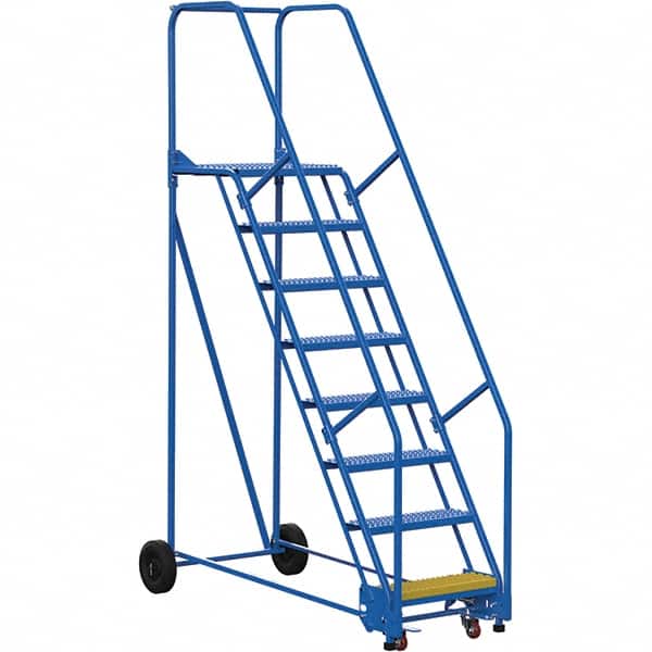 Vestil - 110" High 350 Lb Capacity 8 Step Ladder - Exact Tool & Supply