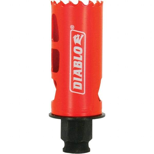 Freud - 1-1/4" Diam, 2-3/8" Cutting Depth, Hole Saw - Bi-Metal Saw, Toothed Edge - Exact Tool & Supply