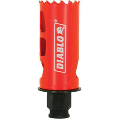 Freud - 1-1/4" Diam, 2-3/8" Cutting Depth, Hole Saw - Bi-Metal Saw, Toothed Edge - Exact Tool & Supply