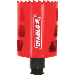 Freud - 2" Diam, 2-3/8" Cutting Depth, Hole Saw - Bi-Metal Saw, Toothed Edge - Exact Tool & Supply