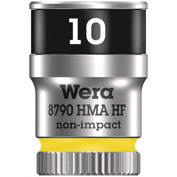Wera - Specialty Sockets Type: Shallow Socket Size (mm): 10.0 - Exact Tool & Supply