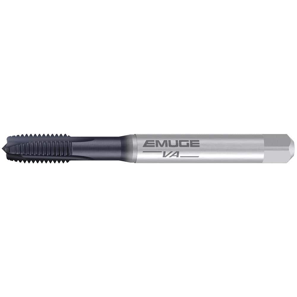 Emuge - #10-24 UNC 3B 3 Flute GLT-1 Finish Cobalt Spiral Point Tap - Exact Tool & Supply