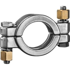 Value Collection - Sanitary Stainless Steel Pipe Fittings Type: Clamp w/Bolt Style: Quick-Clamp - Exact Tool & Supply