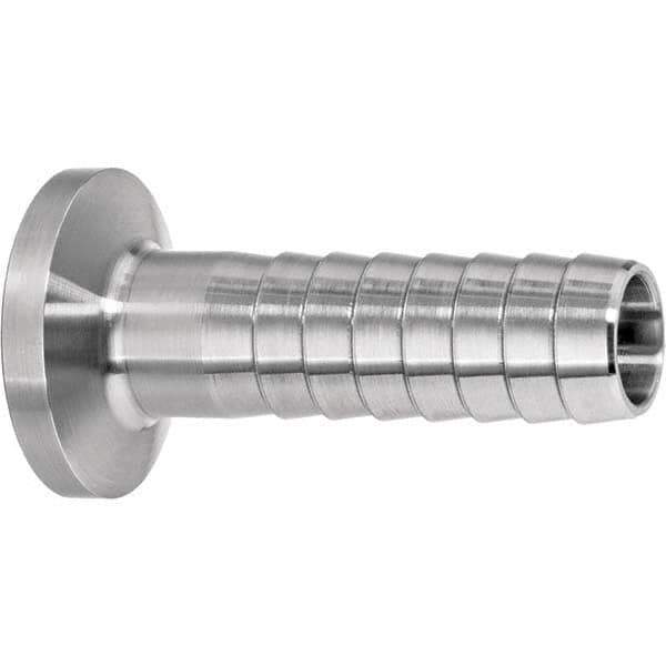 Value Collection - Sanitary Stainless Steel Pipe Fittings Type: Barbed Hose Adapter Style: Quick-Clamp - Exact Tool & Supply