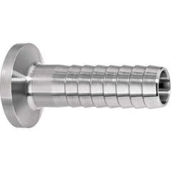 Value Collection - Sanitary Stainless Steel Pipe Fittings Type: Barbed Hose Adapter Style: Quick-Clamp - Exact Tool & Supply