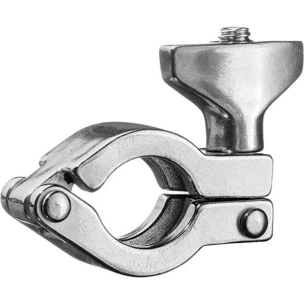 Value Collection - Sanitary Stainless Steel Pipe Fittings Type: Clamp w/Wing Nut Style: Quick-Clamp - Exact Tool & Supply