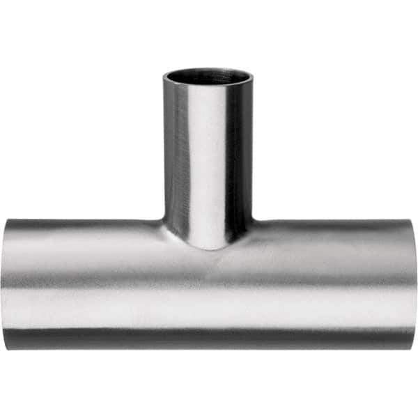 Value Collection - Sanitary Stainless Steel Pipe Fittings Type: Tee Reducer Style: Butt Weld - Exact Tool & Supply