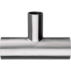 Value Collection - Sanitary Stainless Steel Pipe Fittings Type: Tee Reducer Style: Butt Weld - Exact Tool & Supply