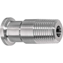 Value Collection - Sanitary Stainless Steel Pipe Fittings Type: Male Straight Style: Quick-Clamp - Exact Tool & Supply