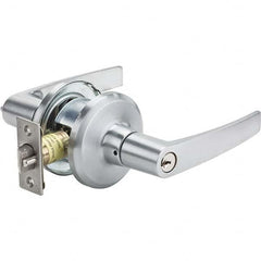 Stanley - Classroom Lever Lockset for 1-3/8 to 1-3/4" Thick Doors - Exact Tool & Supply