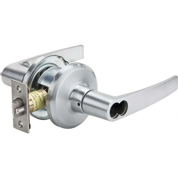 Stanley - Classroom Lever Lockset for 1-3/8 to 1-3/4" Thick Doors - Exact Tool & Supply