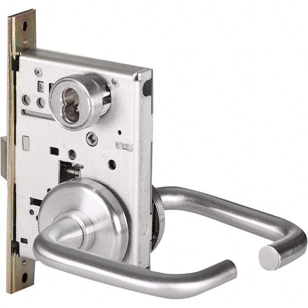 Best - Dormitory Lever Lockset for 1-3/4" Thick Doors - Exact Tool & Supply