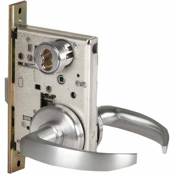 Best - Dormitory Lever Lockset for 1-3/4" Thick Doors - Exact Tool & Supply