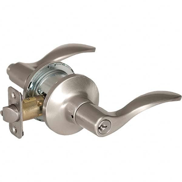 Stanley - Entrance Lever Lockset for 1-3/8 to 1-3/4" Thick Doors - Exact Tool & Supply