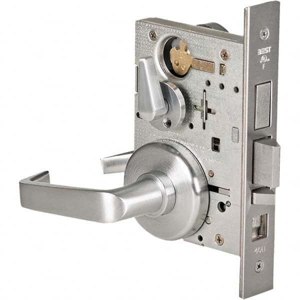 Best - Entrance with Deadbolt Lever Lockset for 1-3/4" Thick Doors - Exact Tool & Supply