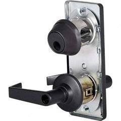 Stanley - Entry Lever Lockset for 1-3/8 to 1-3/4" Thick Doors - Exact Tool & Supply