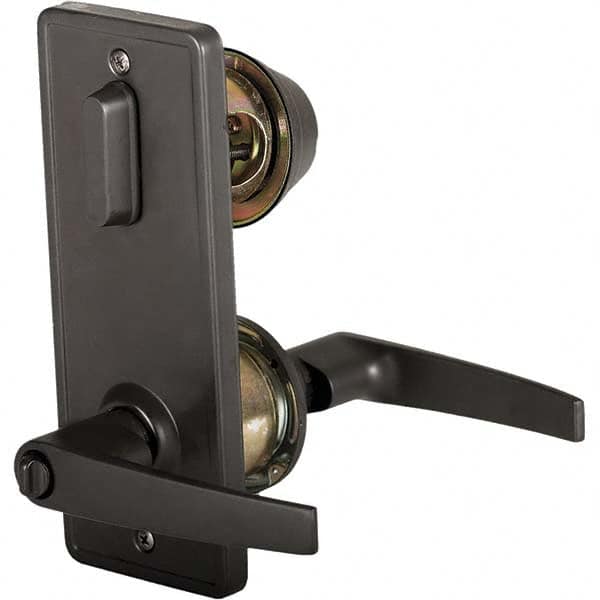 Stanley - Entry Lever Lockset for 1-3/8 to 1-3/4" Thick Doors - Exact Tool & Supply