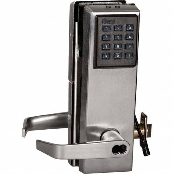Best - Entry Lever Lockset for 1-3/4 to 2-1/4" Thick Doors - Exact Tool & Supply