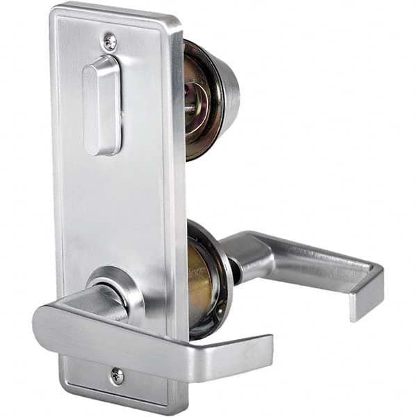 Stanley - Entry Lever Lockset for 1-3/8 to 1-3/4" Thick Doors - Exact Tool & Supply