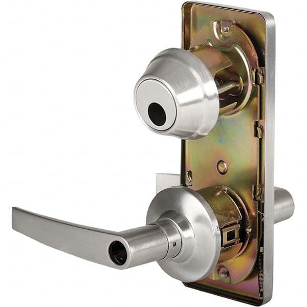 Stanley - Entry Lever Lockset for 1-3/8 to 1-3/4" Thick Doors - Exact Tool & Supply