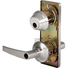 Stanley - Entry Lever Lockset for 1-3/8 to 1-3/4" Thick Doors - Exact Tool & Supply