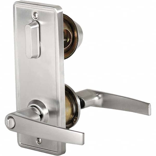 Stanley - Entry Lever Lockset for 1-3/8 to 1-3/4" Thick Doors - Exact Tool & Supply