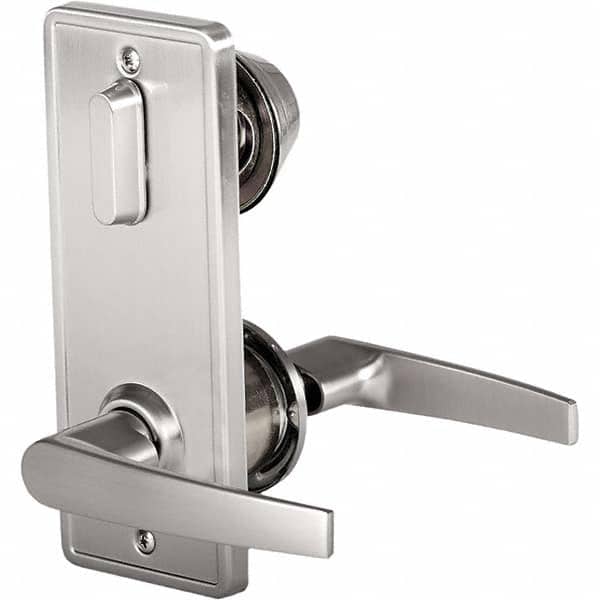 Stanley - Entry Lever Lockset for 1-3/8 to 1-3/4" Thick Doors - Exact Tool & Supply