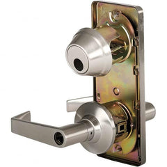 Stanley - Entry Lever Lockset for 1-3/8 to 1-3/4" Thick Doors - Exact Tool & Supply