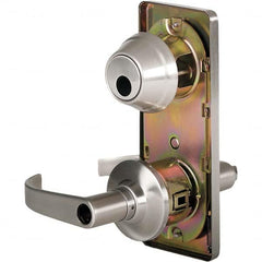 Stanley - Entry Lever Lockset for 1-3/8 to 1-3/4" Thick Doors - Exact Tool & Supply