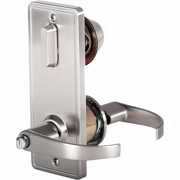Stanley - Entry Lever Lockset for 1-3/8 to 1-3/4" Thick Doors - Exact Tool & Supply