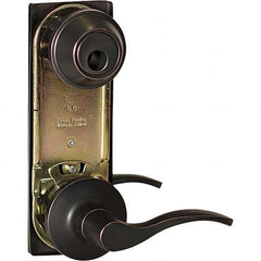 Stanley - Entry Lever Lockset for 1-3/8 to 1-3/4" Thick Doors - Exact Tool & Supply
