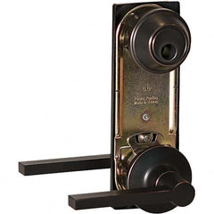 Stanley - Entry Lever Lockset for 1-3/8 to 1-3/4" Thick Doors - Exact Tool & Supply