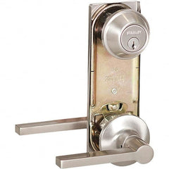 Stanley - Entry Lever Lockset for 1-3/8 to 1-3/4" Thick Doors - Exact Tool & Supply