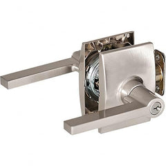 Stanley - Entry Lever Lockset for 1-3/8 to 1-3/4" Thick Doors - Exact Tool & Supply