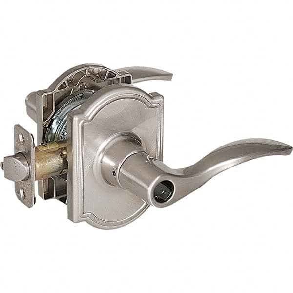 Stanley - Entry Lever Lockset for 1-3/8 to 1-3/4" Thick Doors - Exact Tool & Supply