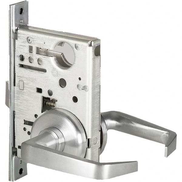 Best - Exit Door Lever Lockset for 1-3/4" Thick Doors - Exact Tool & Supply