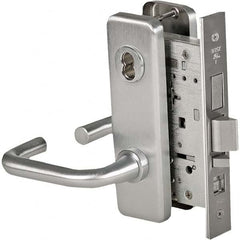 Best - Office Lever Lockset for 1-3/4" Thick Doors - Exact Tool & Supply