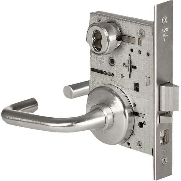 Best - Office Lever Lockset for 1-3/4" Thick Doors - Exact Tool & Supply
