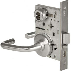 Best - Office Lever Lockset for 1-3/4" Thick Doors - Exact Tool & Supply