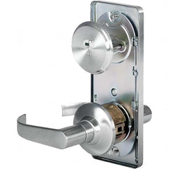 Stanley - Privacy Lever Lockset for 1-3/8 to 1-3/4" Thick Doors - Exact Tool & Supply