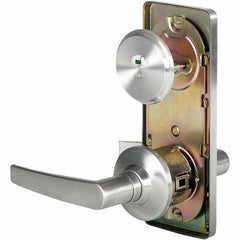 Stanley - Privacy Lever Lockset for 1-3/8 to 1-3/4" Thick Doors - Exact Tool & Supply